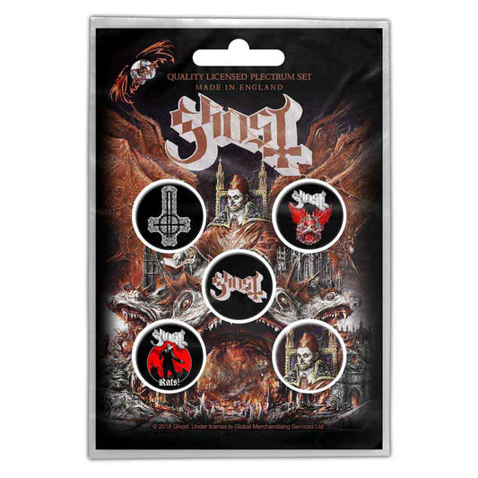 GHOST BUTTON BADGE PACK: PREQUELLE (RETAIL PACK)