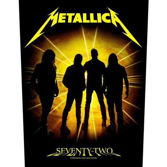 METALLICA BACK PATCH: 72 SEASONS