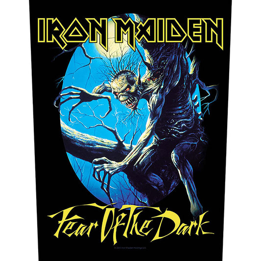 IRON MAIDEN BACK PATCH: FEAR OF THE DARK