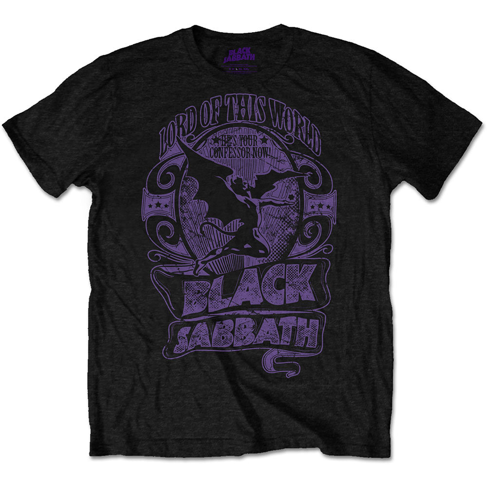 BLACK SABBATH UNISEX T-SHIRT: LORD OF THIS WORLD