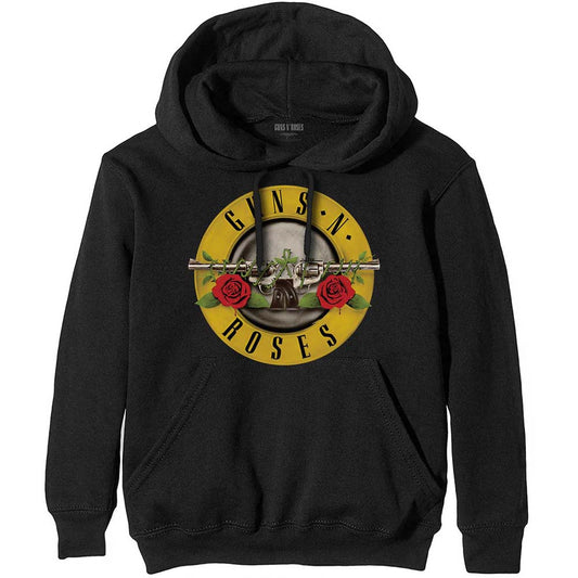 GUNS N' ROSES UNISEX PULLOVER HOODIE: CLASSIC LOGO