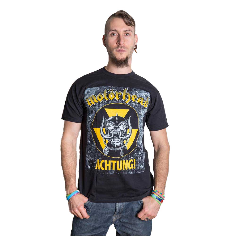 MOTORHEAD UNISEX T-SHIRT: ACHTUNG!