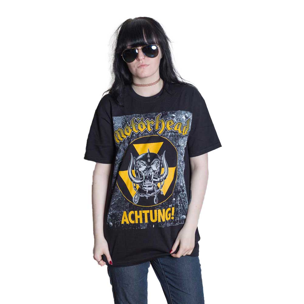 MOTORHEAD UNISEX T-SHIRT: ACHTUNG!