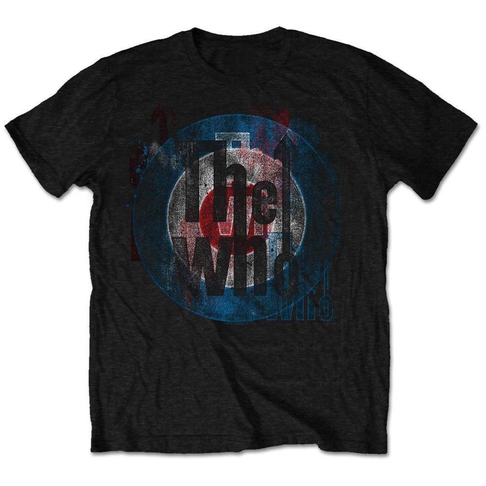 THE WHO UNISEX T-SHIRT: TARGET TEXTURE